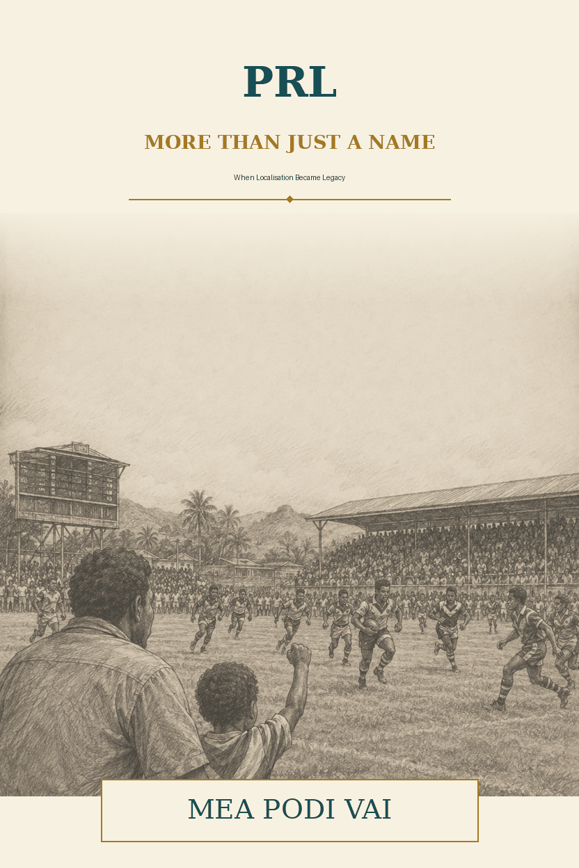 PRL – More Than Just a Name book cover by Mea Podi Vai