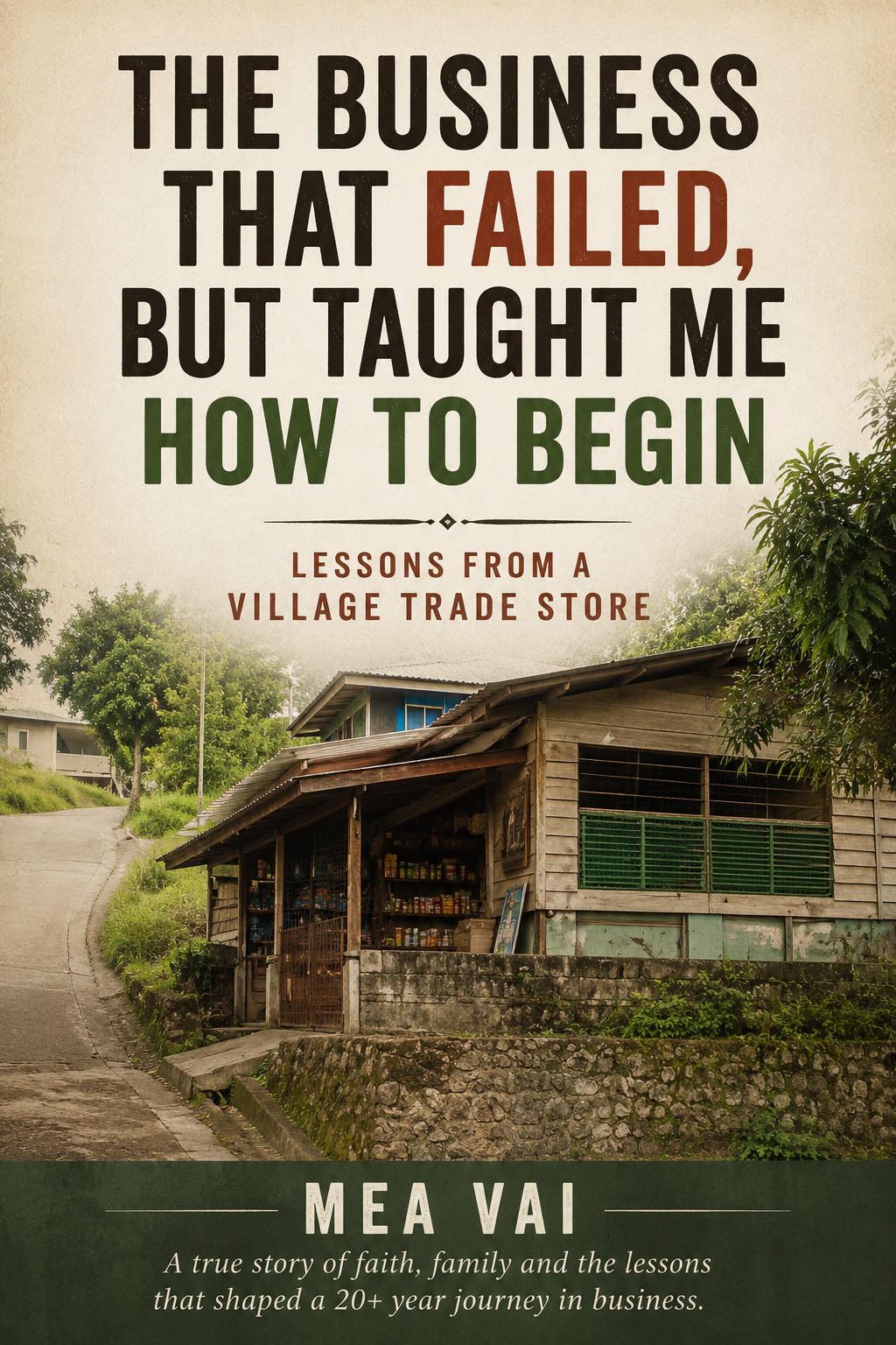 THE BUSINESS THAT FAILED, BUT TAUGHT ME HOW TO BEGIN